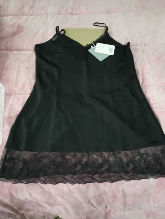 Camisa e Robe de noite - Black