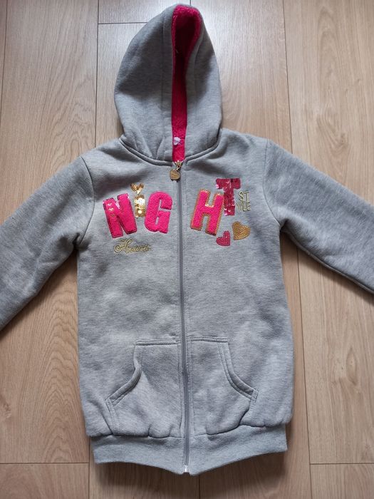 Bluza polarowa z kapturem