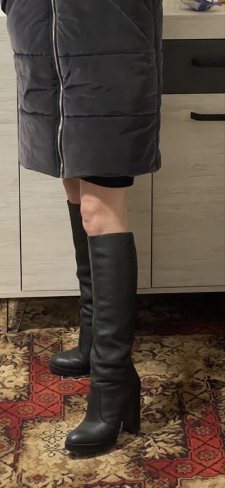 Сапоги  деми , трубы