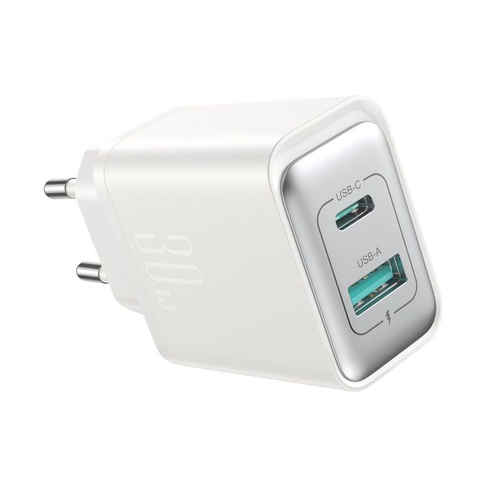 Szybka ładowarka sieciowa USB + USB Typ C 30W PD QC 3.0 Joyroom