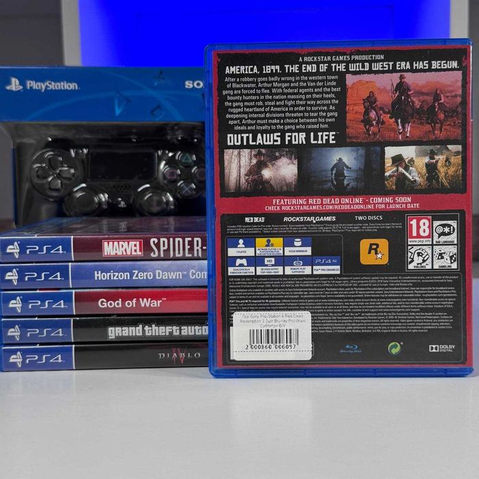 Гра Sony PS4 Red Dead Redemption 2 ігри на PlayStation Б/У