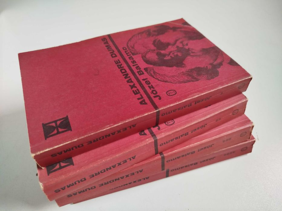 Józef Balsamo Aleksander Dumas  tom 1-4