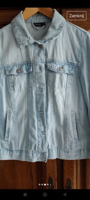 Kurtka damska jeansowa