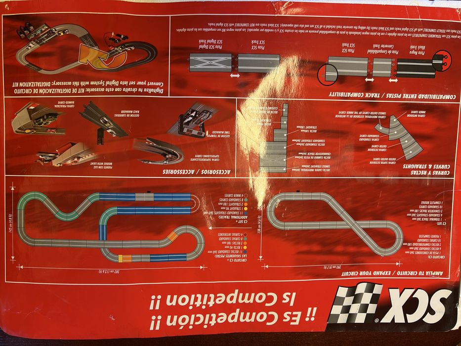 Pista SCX Escala 1:32 set c3