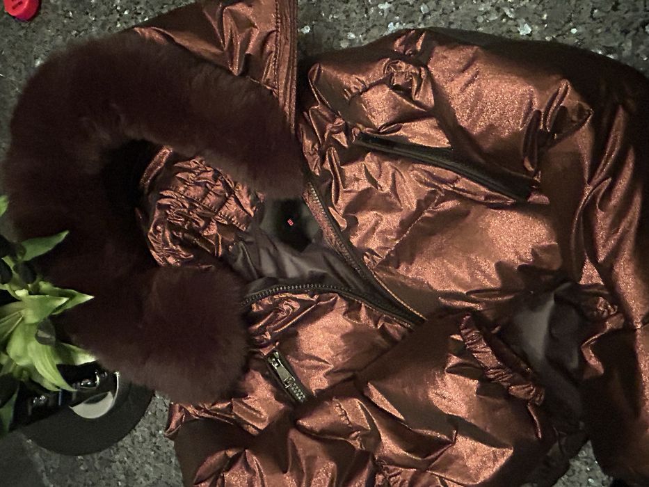 Piekna kurtka Flo&Clo r.44 lis naturalny