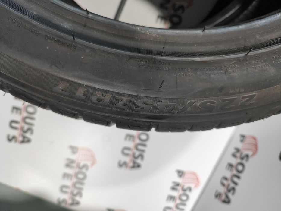130 Euros 2 pneus Novos 225-45R17 Sunwide - Oferta da Entrega