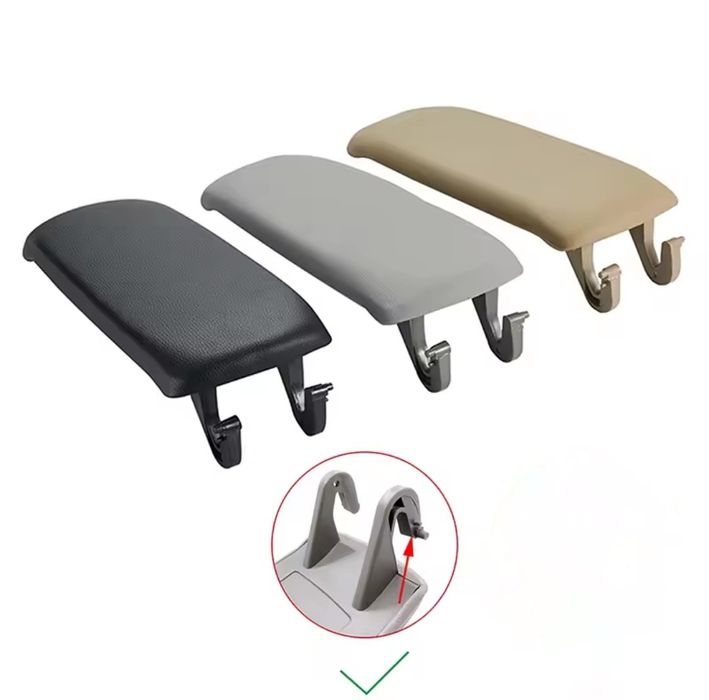 Tampa AUDI apoio braço consola A4 B6/B7, A3 8P, A6/A6L Tecido, Pele