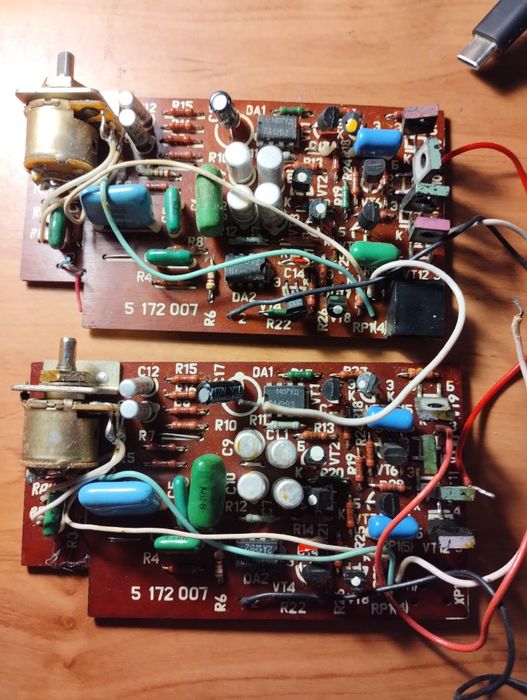 Плати підсилювачів звуку міні активних колонок "Амфітон АСА-1"