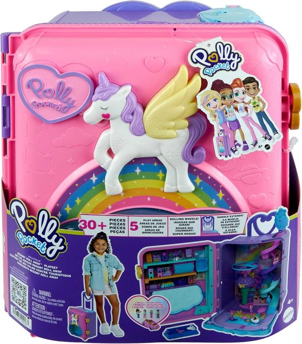 Ігровий набір Валіза Поллі Покет Polly Pocket Pollyville Playset Новий