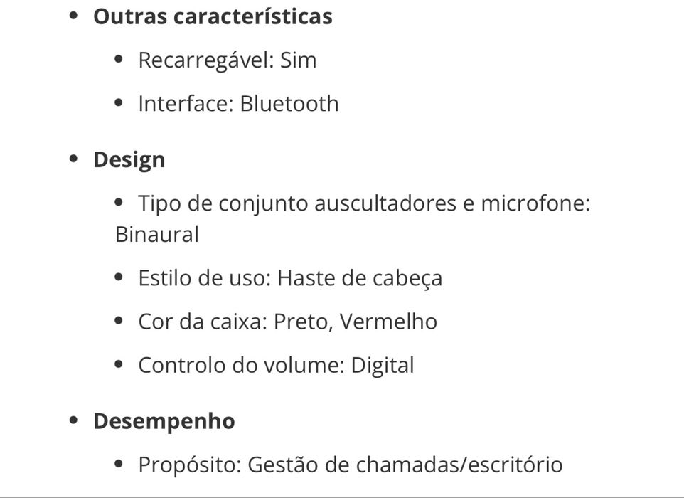 Auscultadores Jabra Evolve 75 Topo de gama