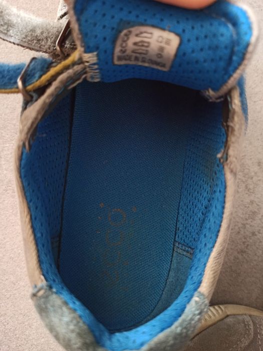 Buty chłopięce Ecco 35 półbuty chłopiec szare