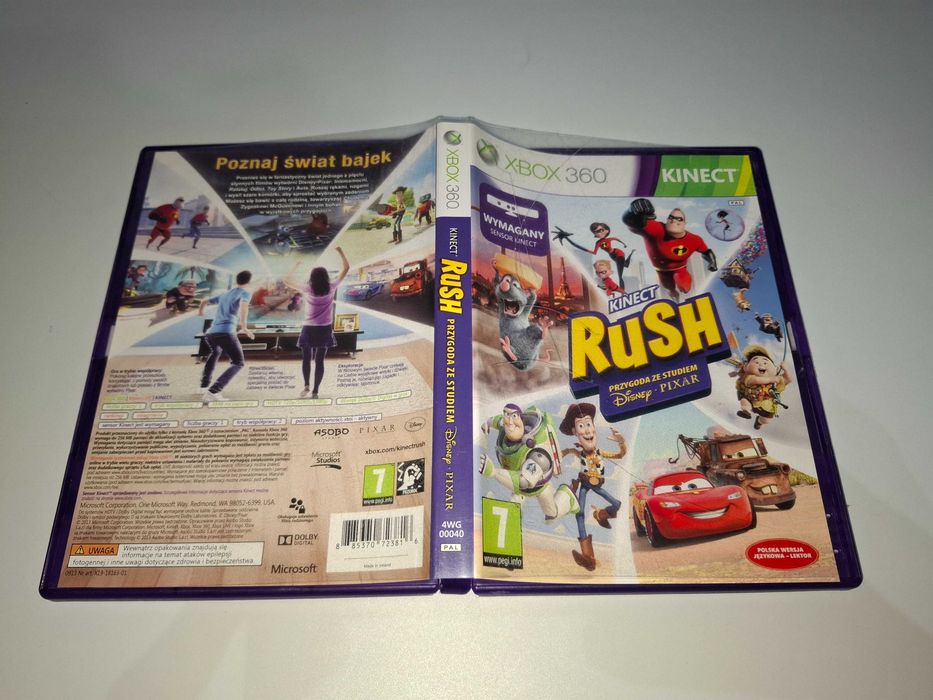 Kinect Rush Disney Pixar [Polskie Wydanie] Xbox 360