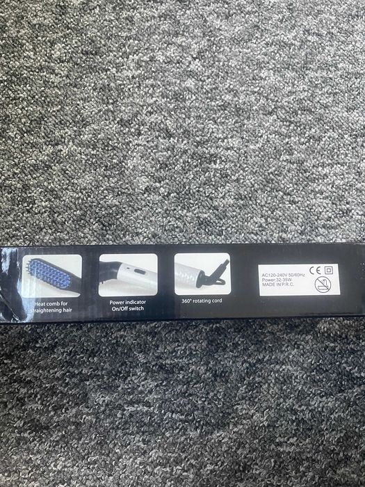 Elektryczna szczotka prostująca do brody