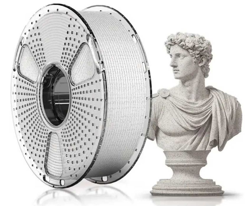 Пластик, филамент SUNLU High speed PLA Marble, високошвидкісний