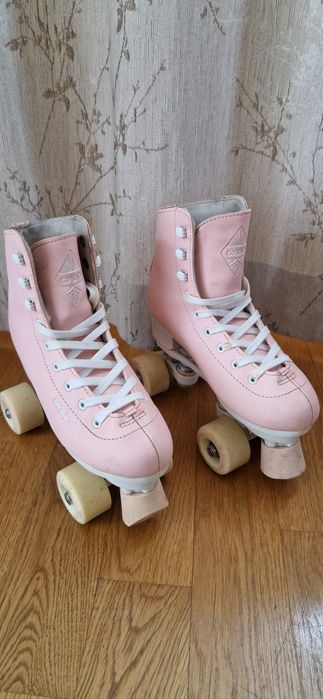 Wrotki Oxelo różowe