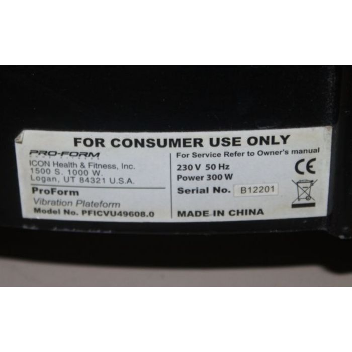 Pro-Form E-Motion2 Vibration Platform64862873696515126