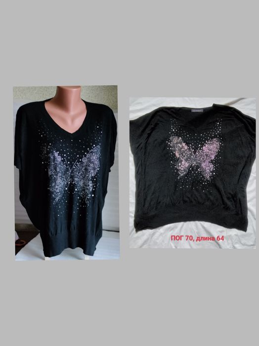 Свитер шерсть, мохер. р 60-62