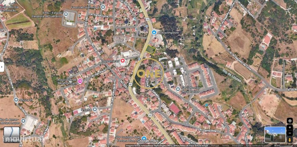 Terreno Urbano de 400m2 para Construção em Guerreiros, Loures