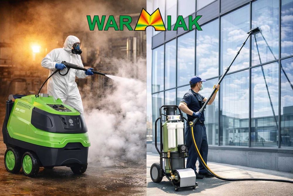 Profesjonalne mycie ciśnieniowe i czyszczenie powierzchni