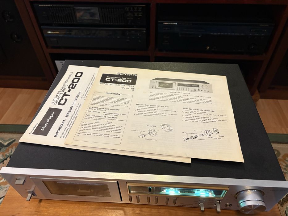 Deck Pioneer CT-200