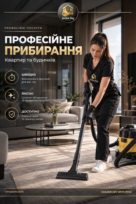 Професійне Прибирання Будинків та Квартир, Професійною Технікою, село Гора, Київська область , Київ