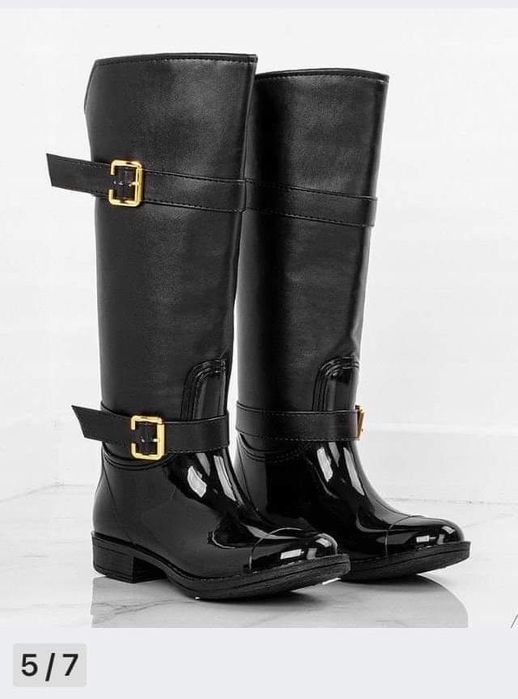 Kalosze czarne rozmiar 37