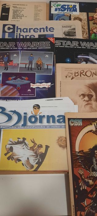 catálogos e brochuras BD