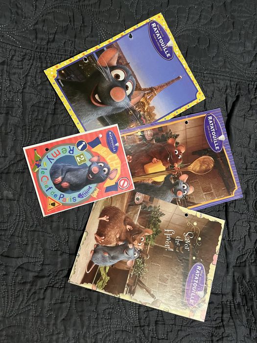 karteczki do segregatora ratatuj