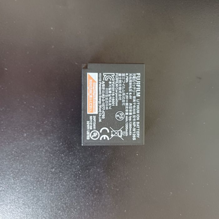 Bateria original fujifilm NP-W126S