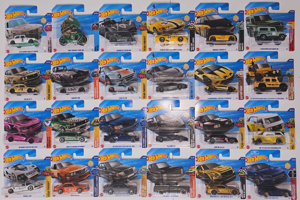 Hot Wheels 2025 duży wybór