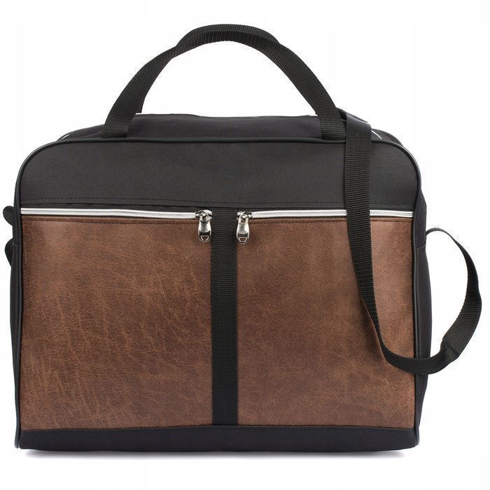 Torba podróżna samolotowa i kosmetyczka zestaw dwóch toreb fitness