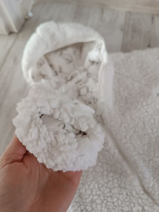 Kombinezon zimowy przejściowy newbie miś  noworodek