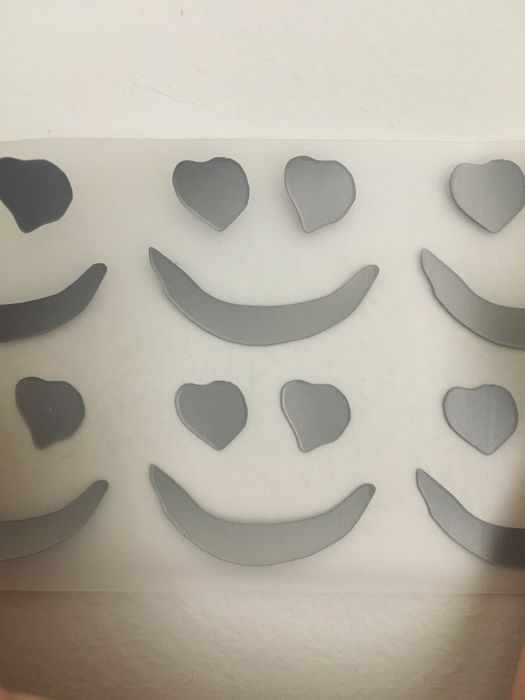 Світловідбиваючі наклейки для одягу