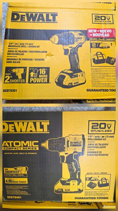 DeWALT DCK225 DCK200 DCK2100 DCD1007 DCF845 DCF840 DCF809 DCE530 DCD793 DCD794