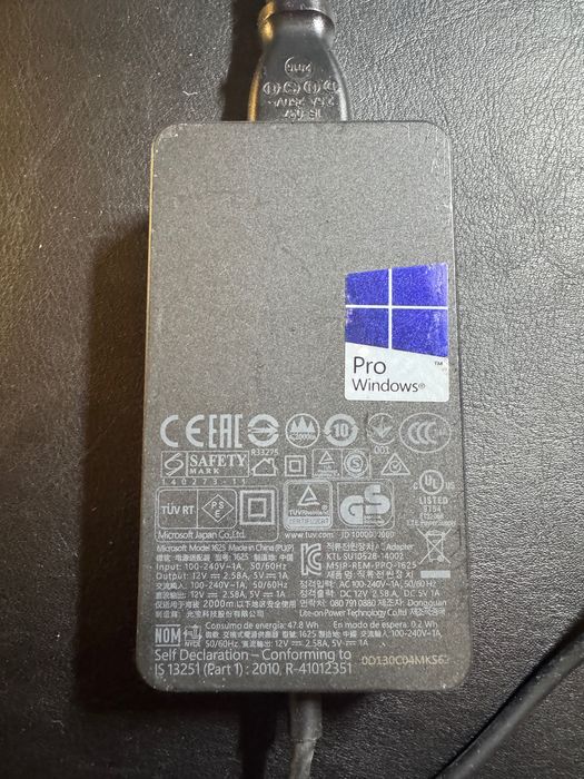 Oryginalny zasilacz do Microsoft Surface PRO 4 - W-w