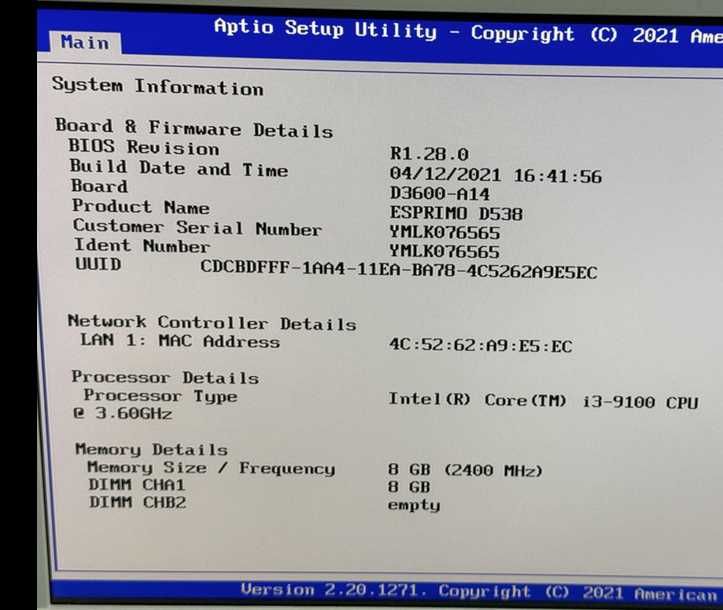 Системний блок компʼютер Fujits i3-9100 ДОНАТ