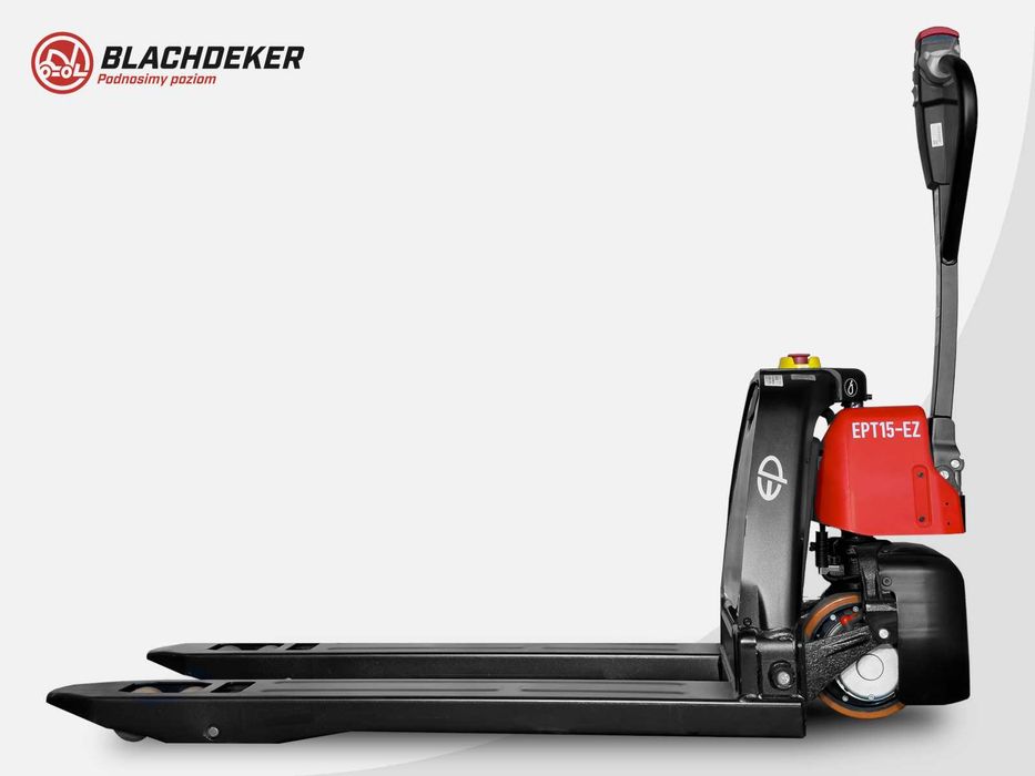 Elektryczny wózek paletowy, paleciak widłowy marki EP [Linde*] Udźwig 1500 kg