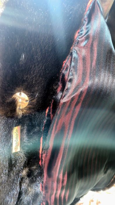 Casaco Vison Chocolate, autêntico