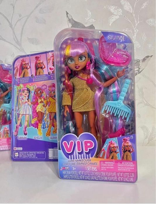 VIP Girls Hair Makeover Quinn Fashion Doll