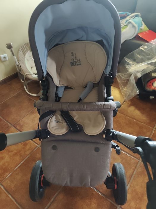 Carrinho de bebe + ovo + base isofix