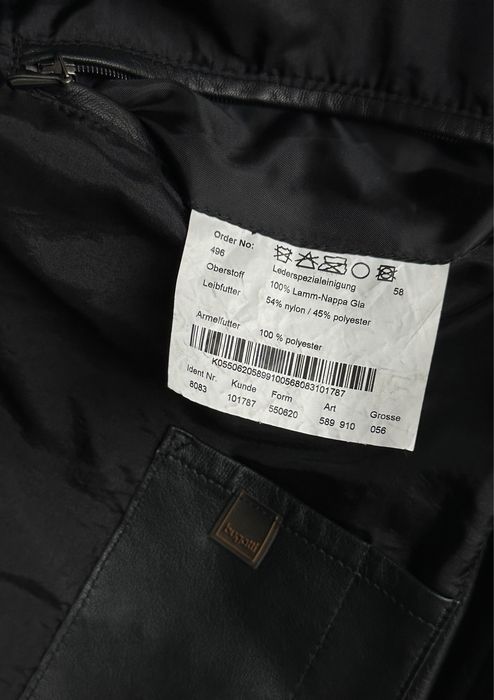 Kurtka skórzana bugatti czarna xl xxl