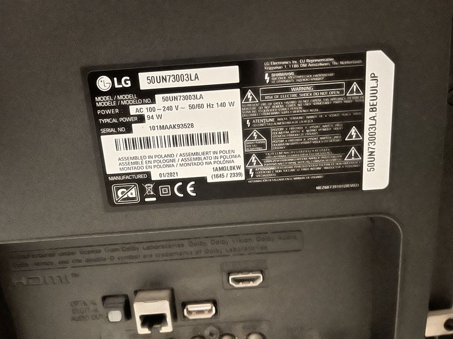 Telewizor LG 50 cali