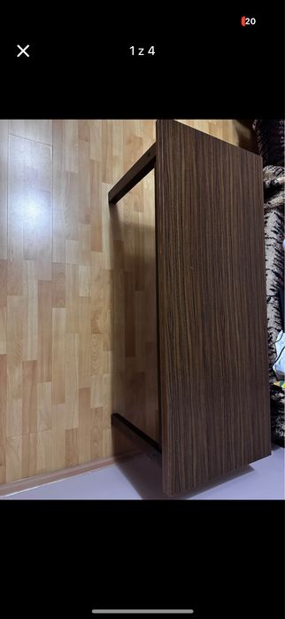 Stół brązowy 135x55