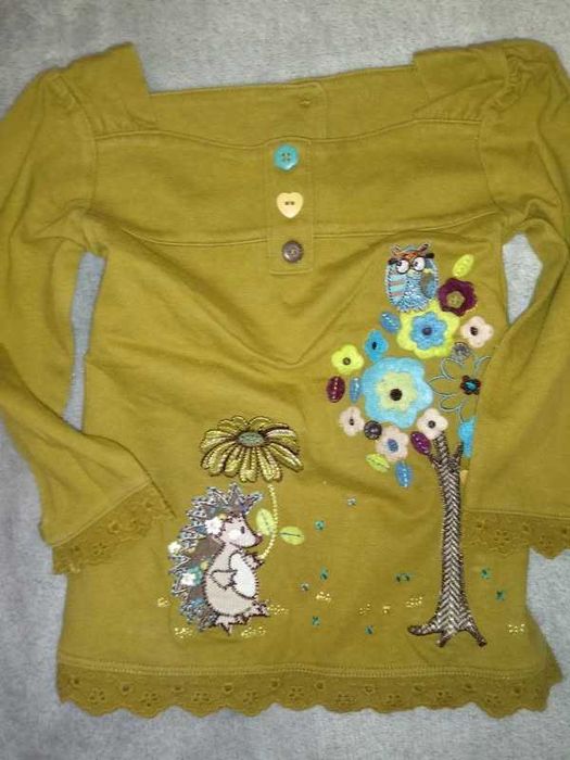 Bluzka Next dla dziewczynki roz.80/86.