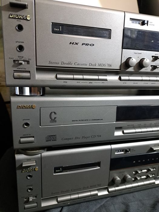 Magnetofon Diora  MDS 702  CdD 704 MDS 706