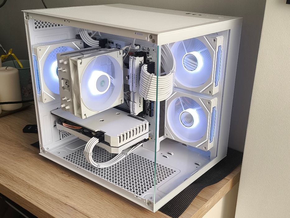 Komputer biały RYZEN 5 | RTX 2060 | 16gb RAM | SSD