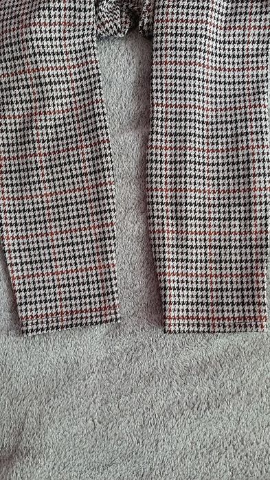 Leginsy damskie w pepitke rozmiar 36