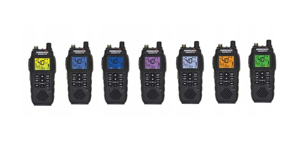 President Randy III CB radio przenośne ręczne ASC