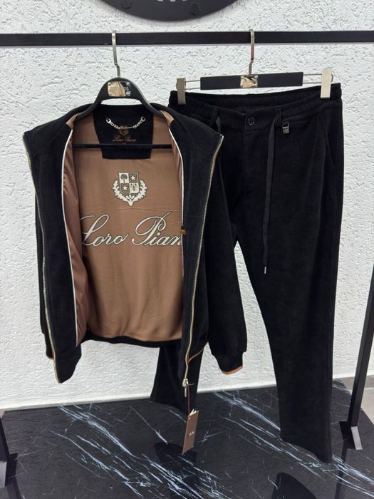 Стильний вельветовий чоловічий костюм loro piana lp