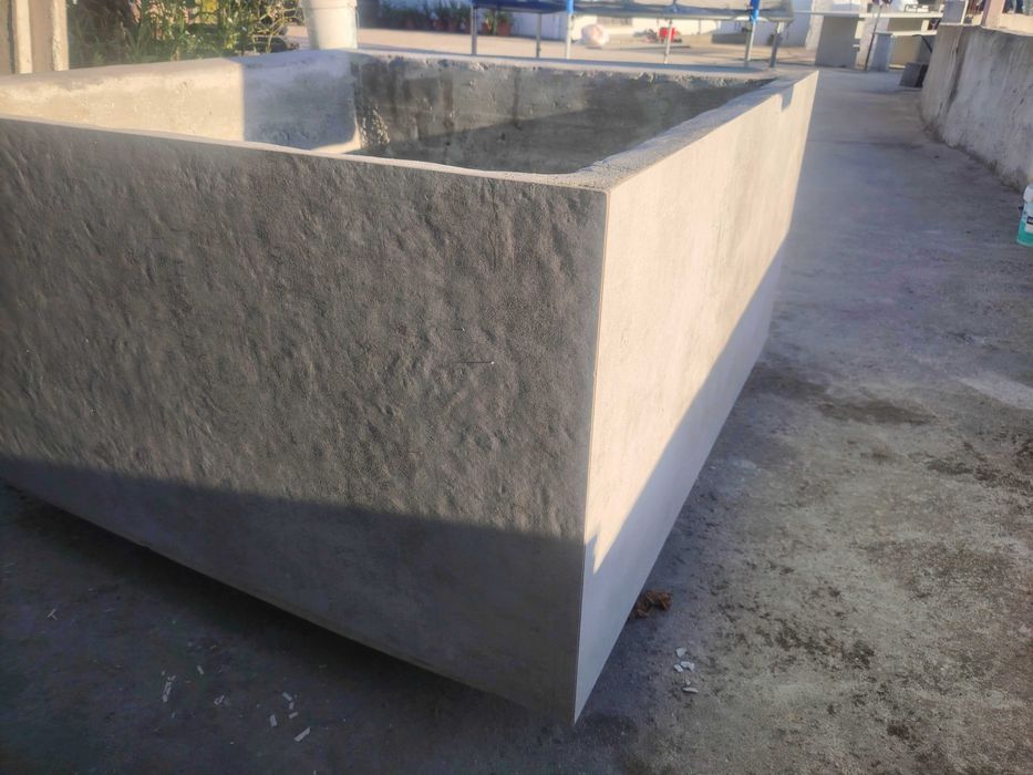 Vasos em betão 1.2 x 1. 2m